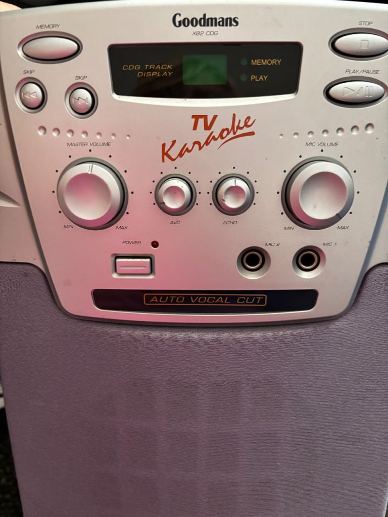 Karaoke machine 