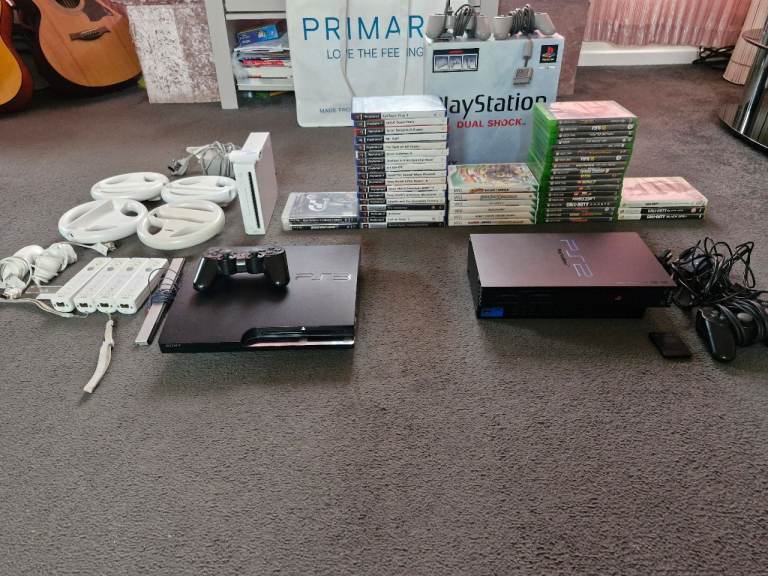 Games Console Bundle With Games + Accessories (RETR0)