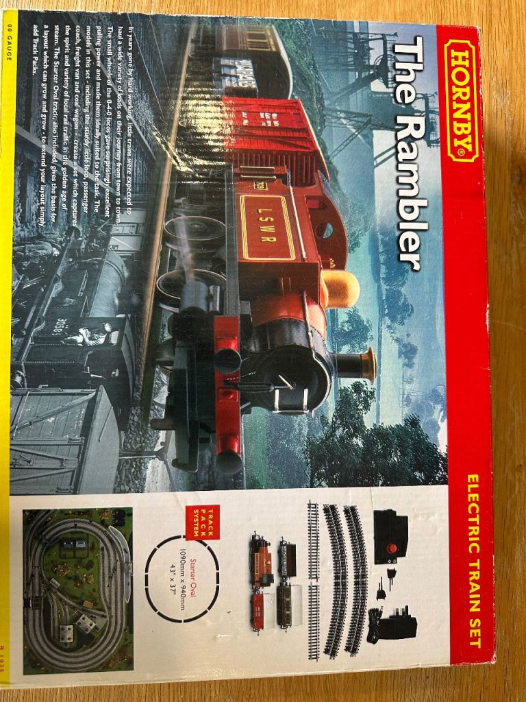 Hornby 'The Rambler' Electric Train Set – Brand New in Box