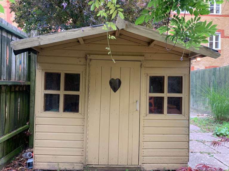 Wooden Kids Garden Playhouse / Wendy House – £50 – priced for quick collection