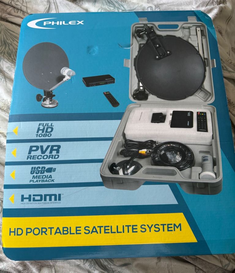 Philex HD Portable Satellite System - New & Unused