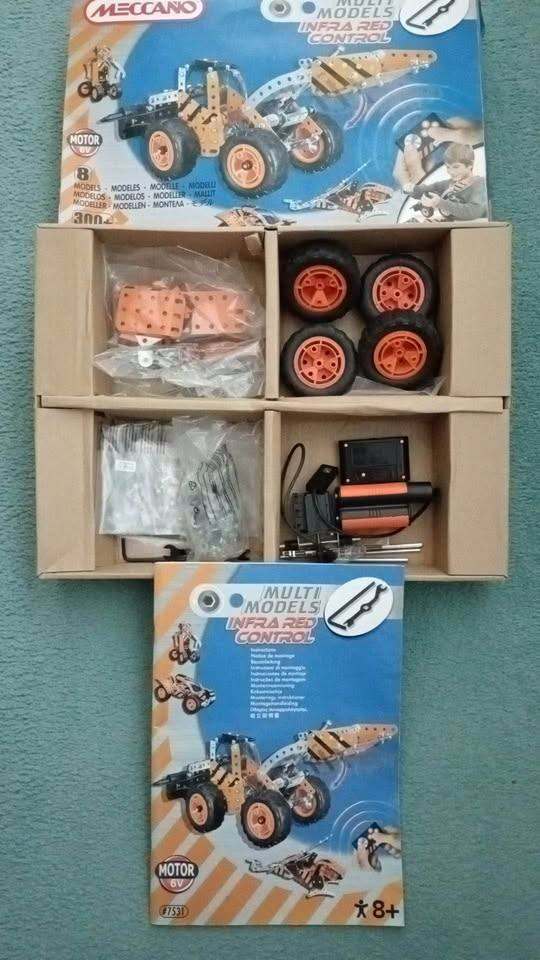 Brinquedo construção Meccano carro jeep Radio Control ref.8700 Montijo