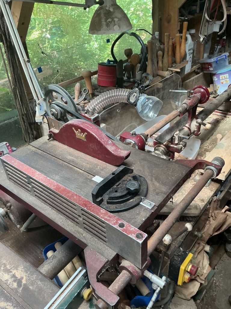 Coronet major lathe and accessories