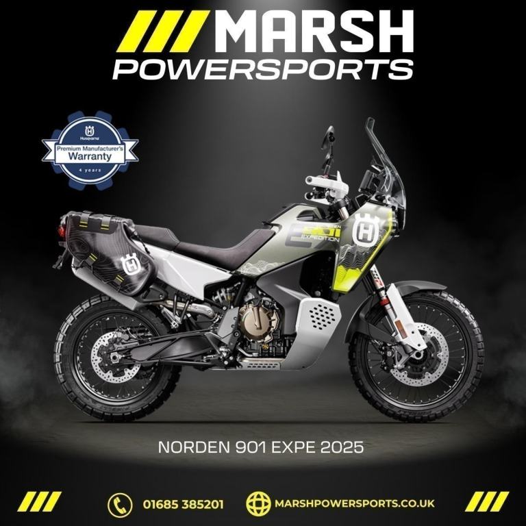 Norden 901 Expedition 2025 - Husqvarna Dealer -HUGE PRICE DROP! 1.9% APR Finance