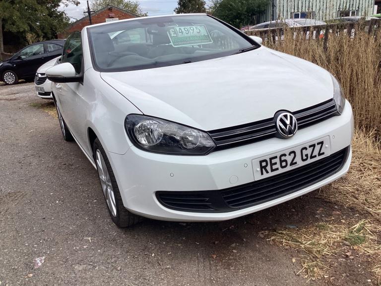2012 Volkswagen Golf 1.4 TSI S 2dr CONVERTIBLE Petrol Manual