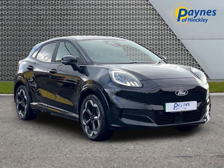 2025 Ford Puma Gen E Standard Range 43kWh Premium Auto 5dr Agate Black DRVR ASST