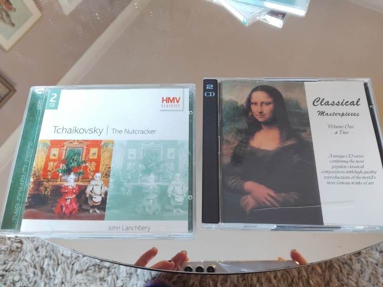 Cds. 2 classical both with 2 discs.