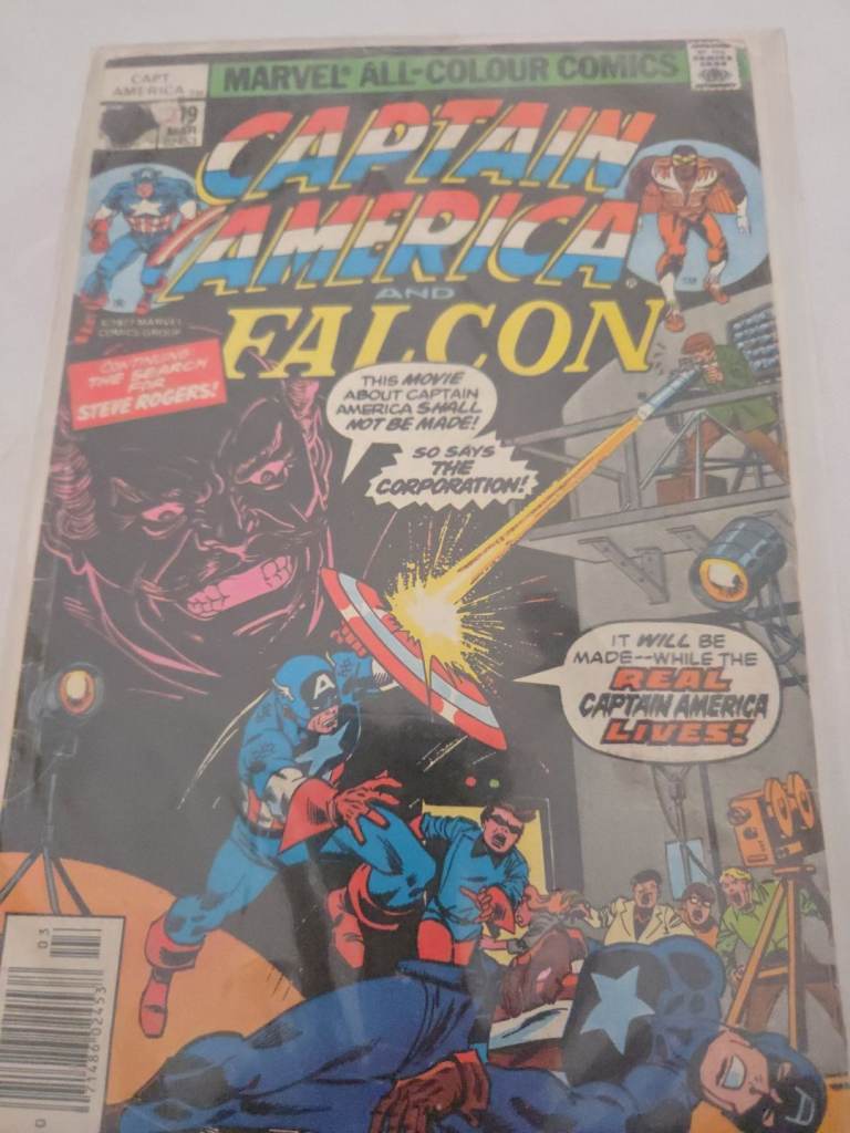 Captain America and falcon original 1978