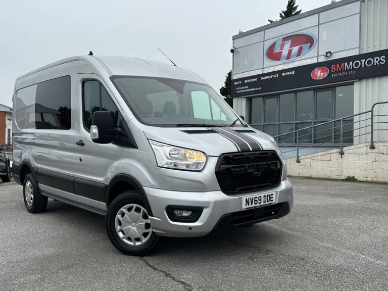 2019 Ford Transit 2.0 350 EcoBlue Trend crew cab (6 seats) 5dr Diesel Manual RWD L2 H2 Euro 6 Cre...