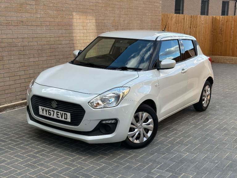 SUZUKI SWIFT 1.2 PETROL SZ3 MANUAL ULEZ 81,000 MILEAGE LONG MOT 5DR WHITE VERY GOOD CONDITION