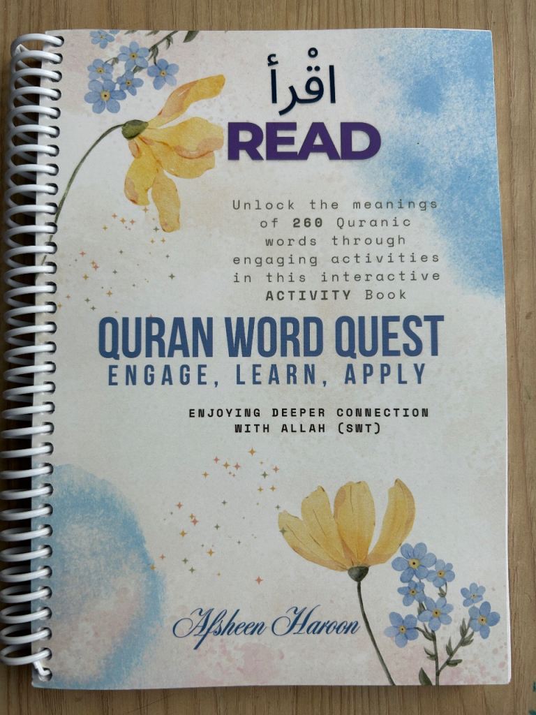 Quran Vocabulary Activity book