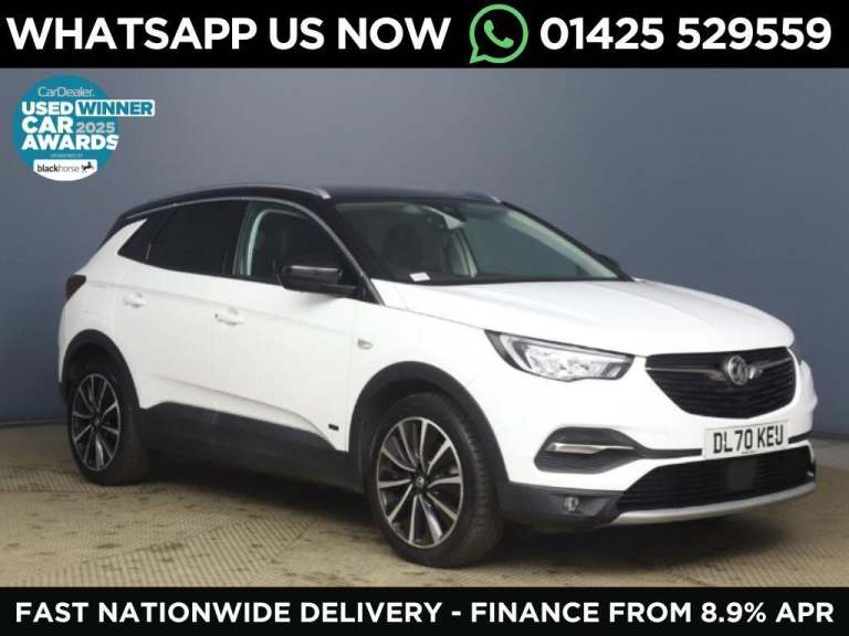 2020 Vauxhall Grandland X 1.6 13.2kWh Business Edition Nav Premium Auto 4WD Euro 6 (s/s) 5dr Hybr...
