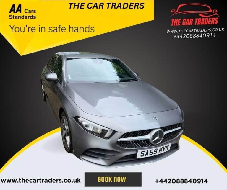 2019 Mercedes-Benz A-Class 1.5 A180d AMG Line Saloon 4dr Diesel 7G-DCT Euro 6 (s/s) (116 ps) Salo...