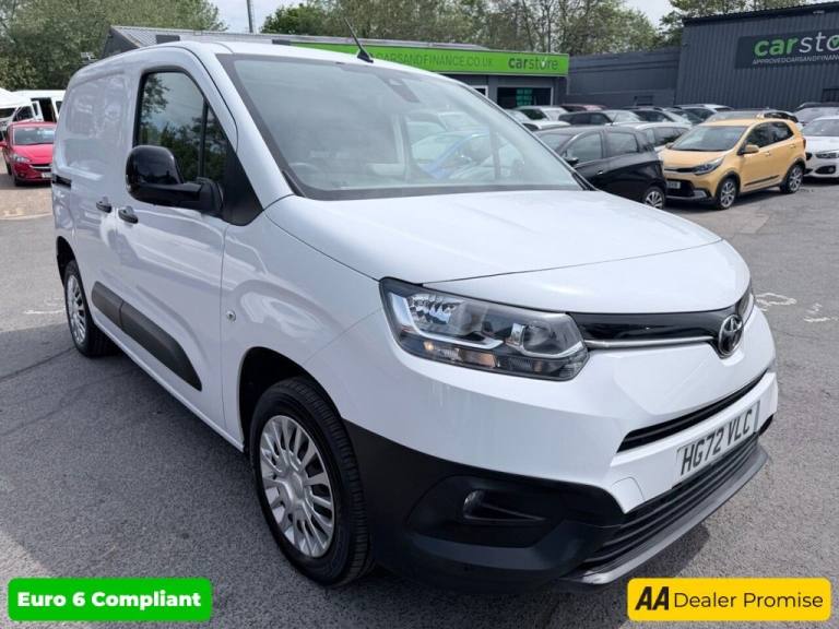 2023 Toyota ProAce White 1.5 BlueHDi Icon panel van, 23,600 miles, Euro 6, 6-speed manual, 8in Pa...