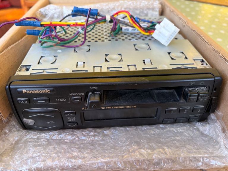Panasonic R220G Vintage Tape Deck head unit