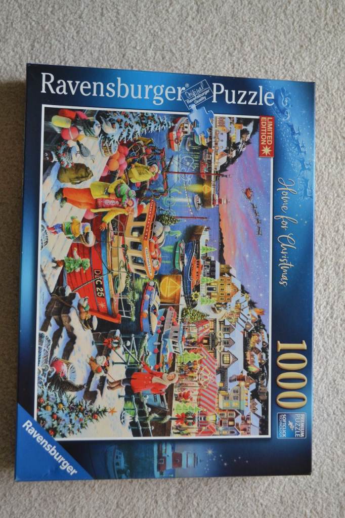 Home For Christmas (Roy Trower) Ravensburger Limited Edition Jigsaw Puzzle 1000 pieces
