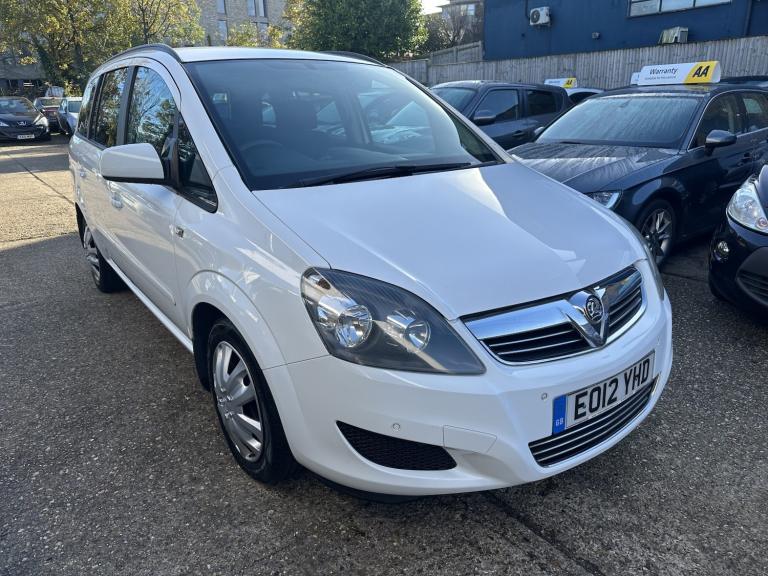 VAUXHALL ZAFIRA 1.6 16V Exclusiv 2012