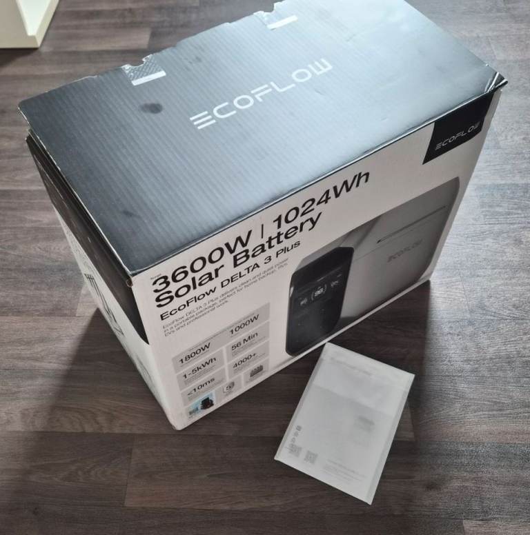 Ecoflow DELTA 3 Plus Portable Power Station (1024WH)