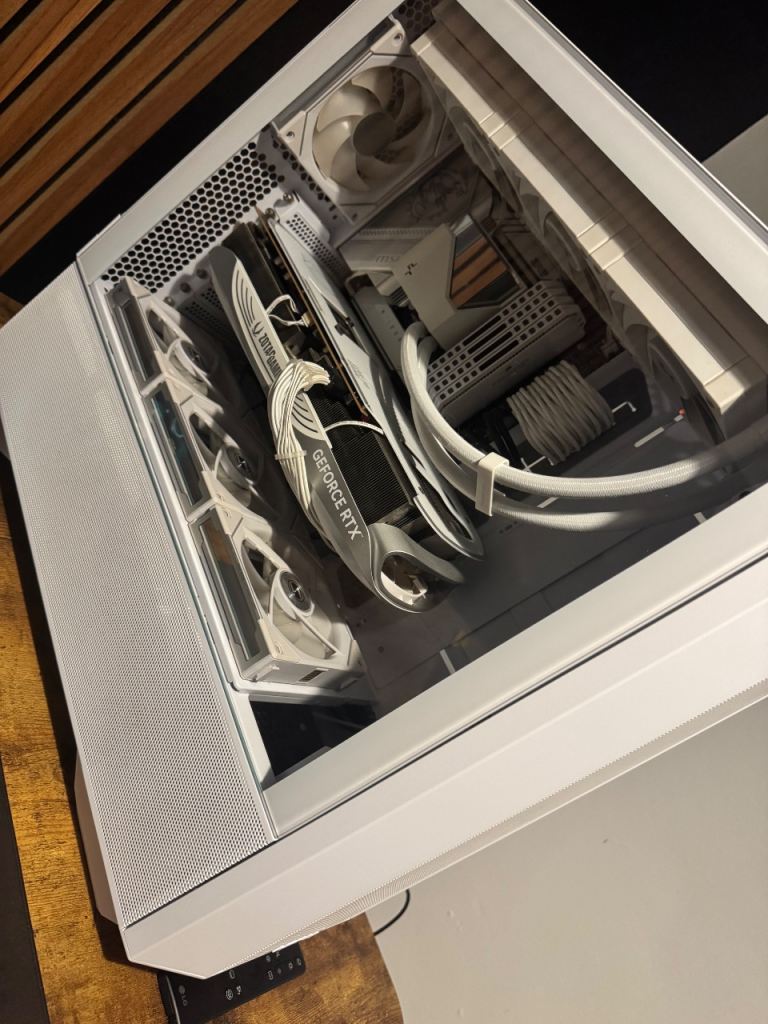 Custom White Gaming PC | in Chepstow, Monmouthshire | Gumtree