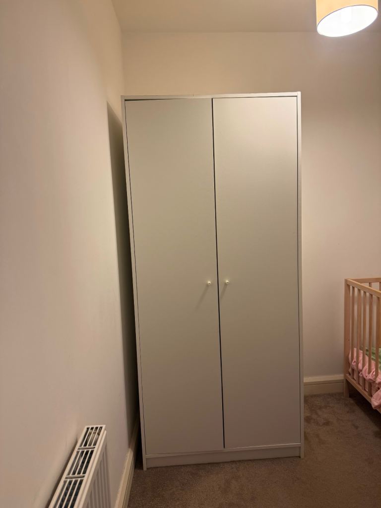 Ikea KLEPPSTAD wardrobe with 2 doors