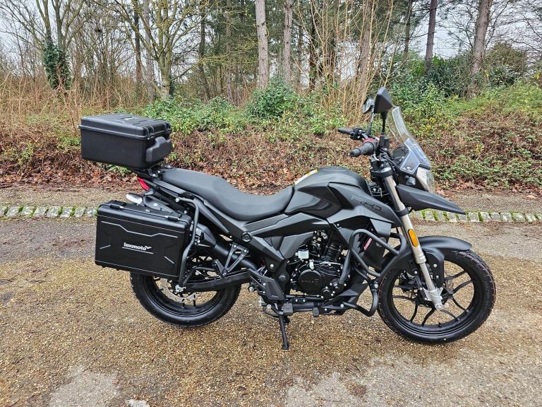 LEXMOTO RX1 125  2025 Petrol Manual in Black