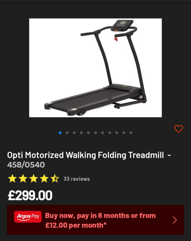 Treadmill Great condition. £100