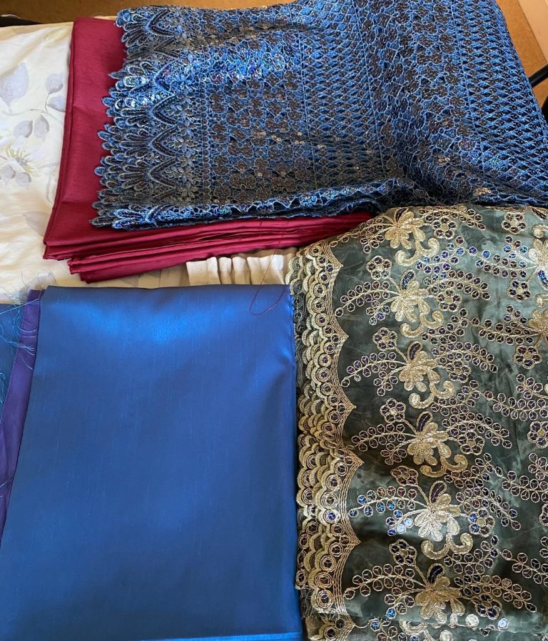 Dressmaking fabric 