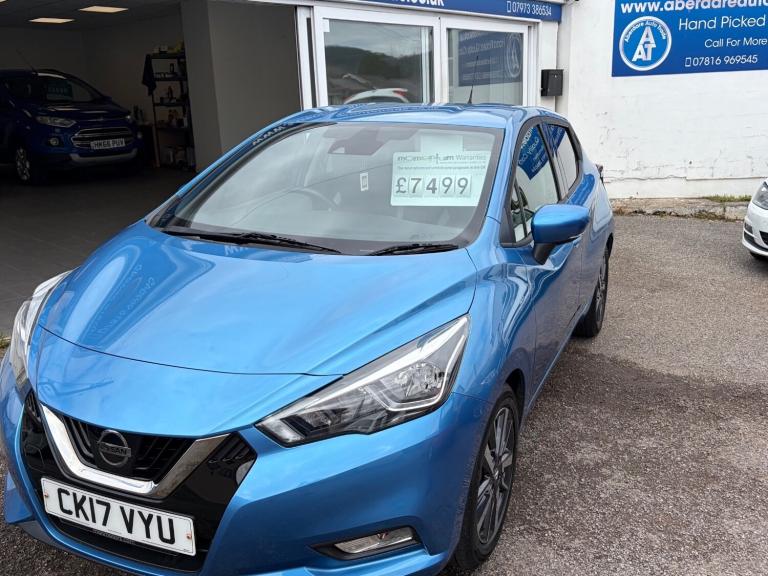 2017 Nissan Micra 0.9 IG-T N-Connecta 5dr HATCHBACK Petrol Manual