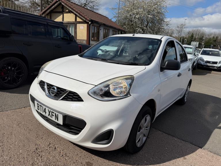 2014 Nissan Micra 1.2 Visia 5dr HATCHBACK Petrol Manual