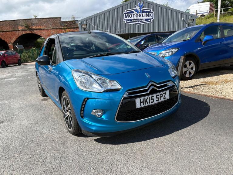 2015 Citroen DS3 Cabrio 1.2 PureTech DStyle Plus Convertible 2dr Petrol Manual