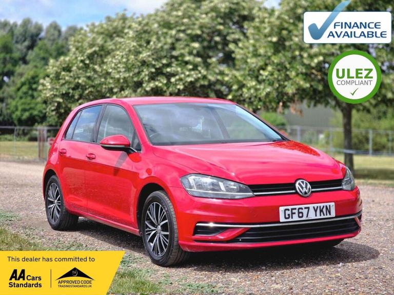 2017 Volkswagen Golf 1.4 TSI SE Nav DSG Euro 6 (s/s) 5dr HATCHBACK Petrol Automatic