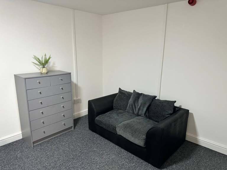 Newly Refurbished Double Studio with Private Kitchen & En-suite