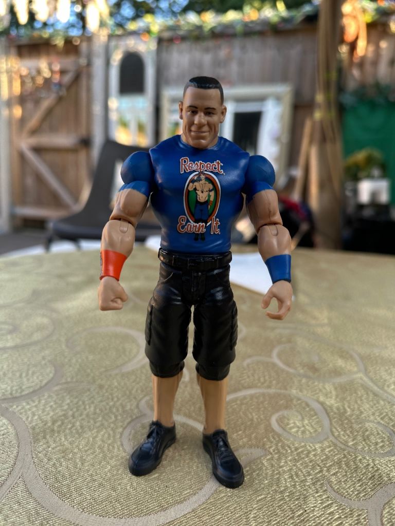 John Cena Wrestling Action Figure - As Good As New Condition