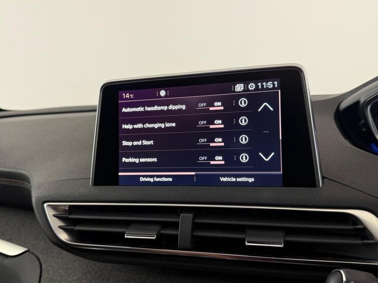 2019 Peugeot 3008 1.2 PureTech GT Line Euro 6 (s/s) 5dr HATCHBACK Petrol Manual