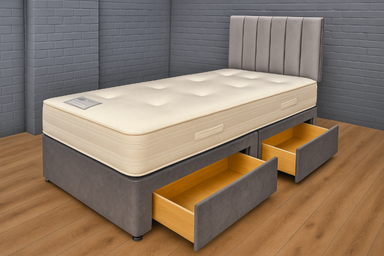 Cozy Divan Bed - Perfect for Small, Single, Double & King Bedrooms