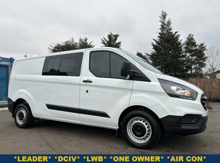 2022 Ford Transit Custom 2.0TDCI 320 EcoBlue LEADER DCIV 5dr L2H1 ONE OWNER, 4 SERVICES PANEL VAN...