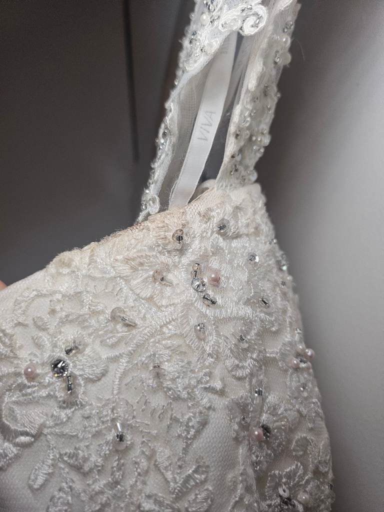 Wed2b Viva Bride Wedding Dress | Emmy - Blush | Size 16 