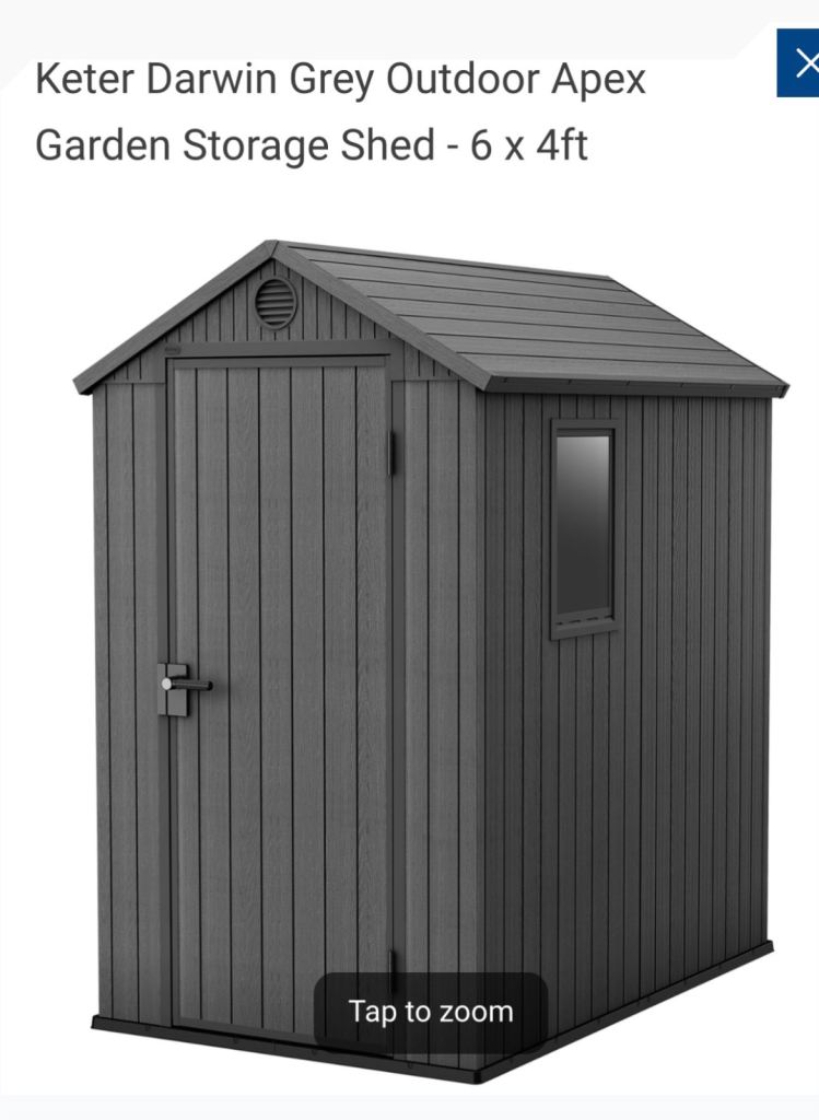 Keter Darwin 6*4 Shed