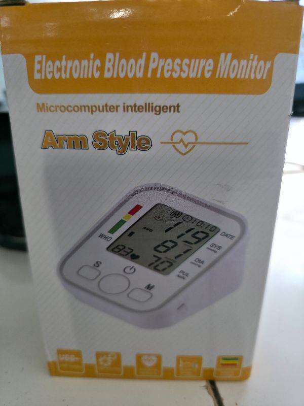 Brand New Electronic Arm Blood Pressure Monitor