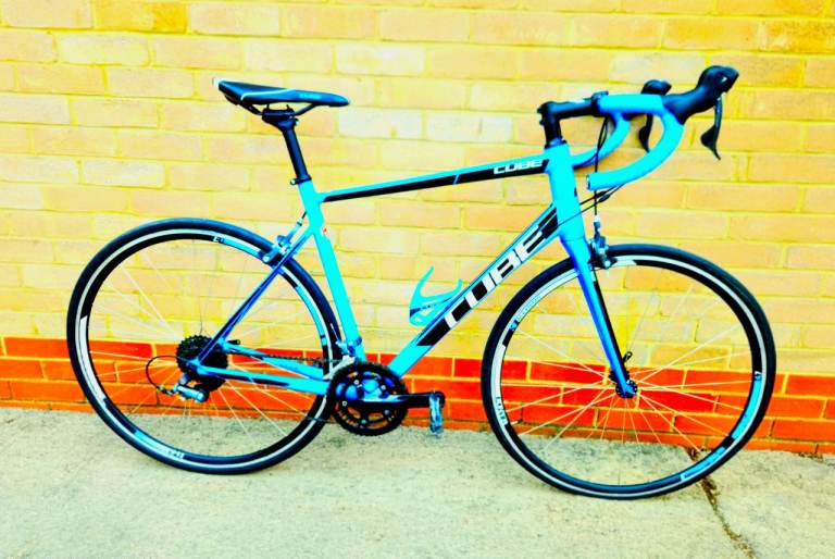 CUBE ATTAIN CLARIS GROUPSET ALLOY CARBON FIBRE ROAD BIKE 58CM23"INCH FRAME 