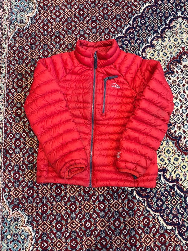 L.L.Bean Kids' Red Puffer Jacket