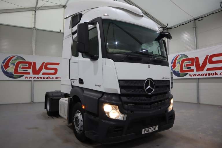 2017 (17 PLATE) Mercedes Benz Actros 1840 4x2 Euro 6 Tractor Units
