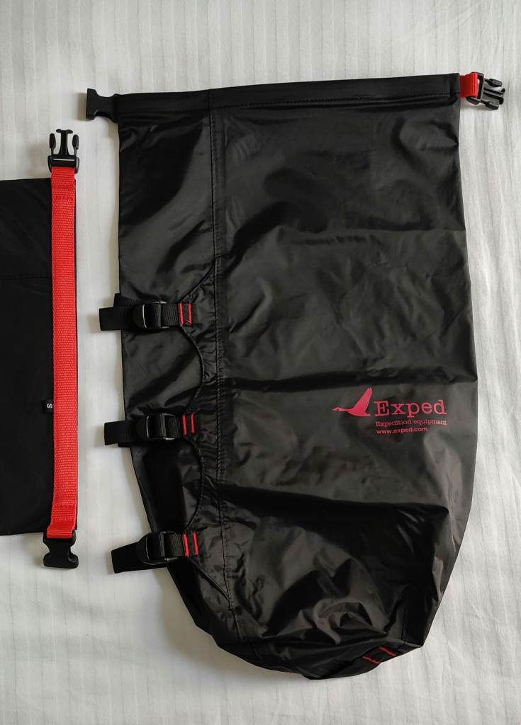 Set of 2 Exped Drybags - Black, As Good As New