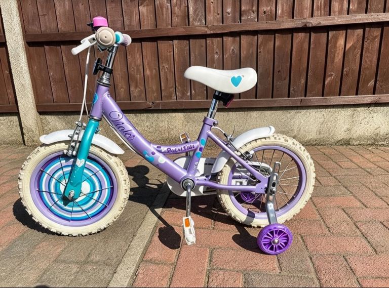 Kids Girls Bike with Stabilisers – Good Condition | in Basford ...