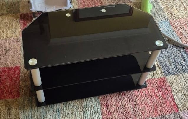 2 tier glass tv stand for 32inch tv