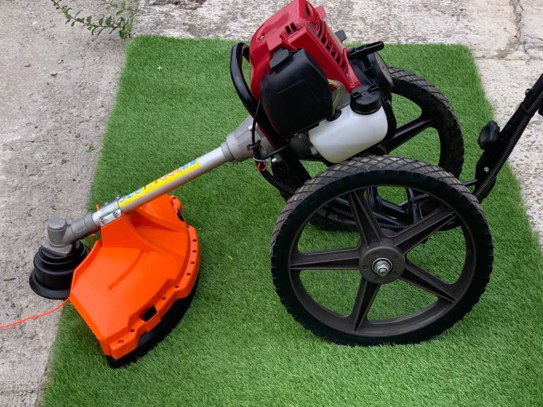 Petrol Grass Trimmer, Brush Cutter, Weeder, 4 stroke, Wheeled, Multi Function Machine, New! 