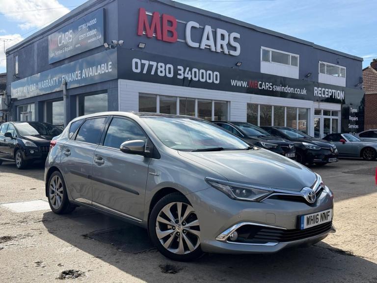 2016 Toyota Auris 1.8 VVT-h Excel CVT Euro 6 (s/s) 5dr (Safety Sense) HATCHBACK Petrol/Electric H...