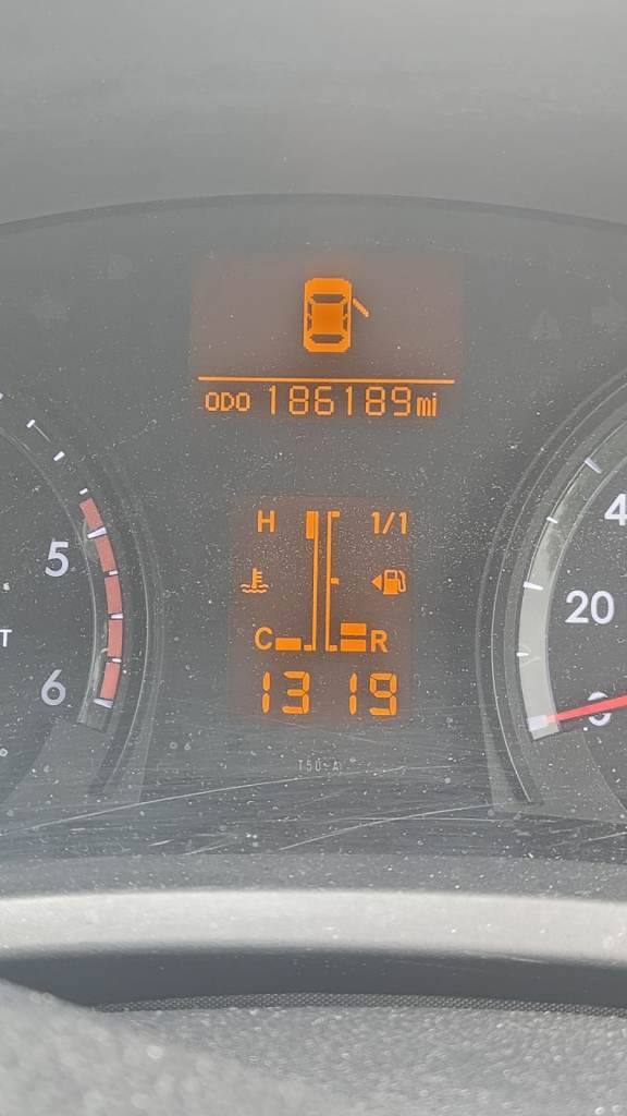 Toyota Avensis active clock