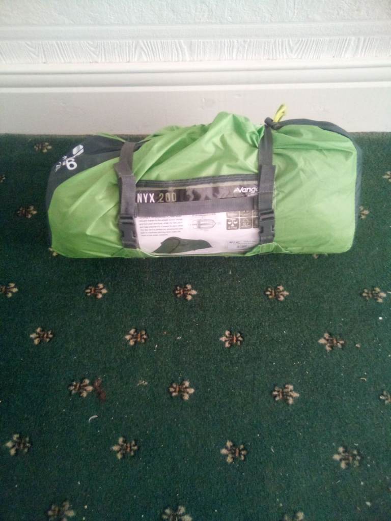 Vango Nyx 200 Tent – Green, As Good As New