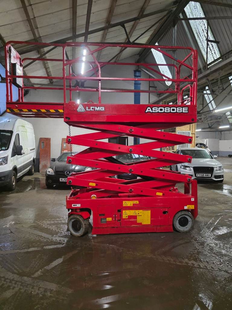 📍 2021 LGMG AS0808E Electric Scissor Lift – ONLY 11 HRS – £7,500 – Ayrshire